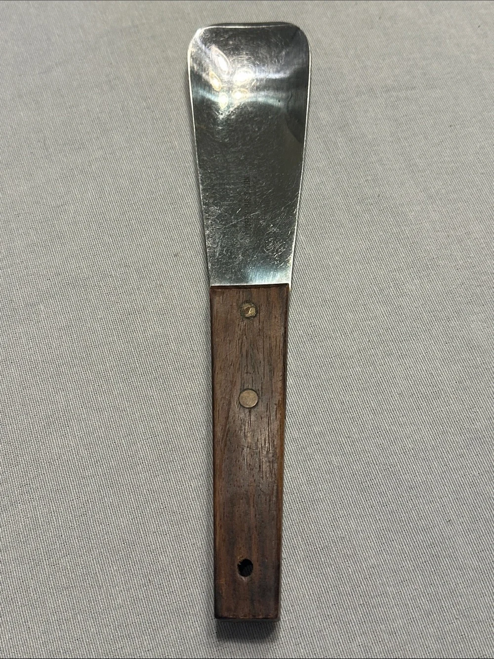 Vintage Venco Stainless Steel Ice cream scoop, wood handle